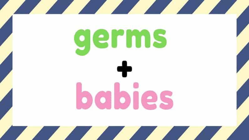 germs and babies