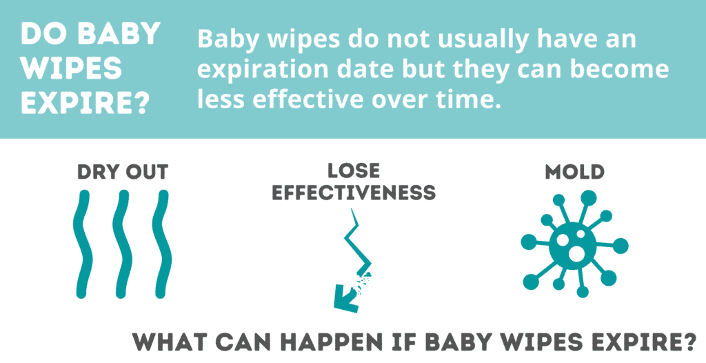 Why baby wipes go bad