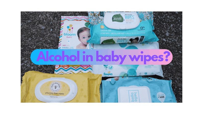 do baby wipes have alcohol