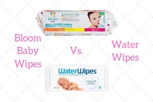 Bloom Baby Wipes vs Water Wipes