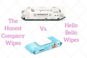 Hello bello wipes vs honest wipes