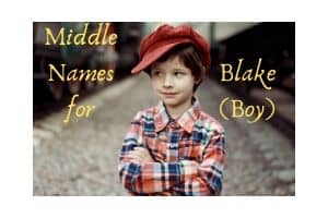 Middle Names for Blake