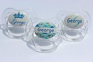Personalized pacifiers