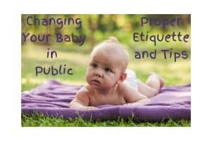 Changing Your Baby in Public