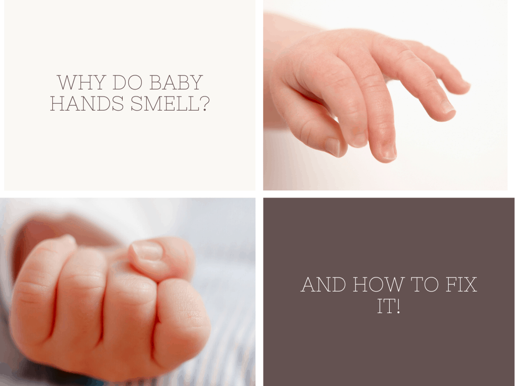 why do baby hands smell