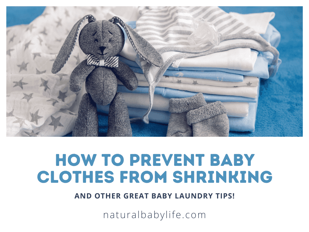 How to prevent baby clothes from shrinking