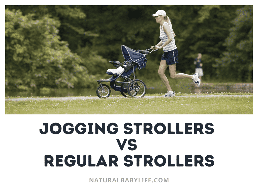 jogging strollers vs regular strollers