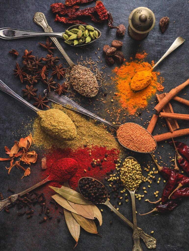 Cumin and other spices