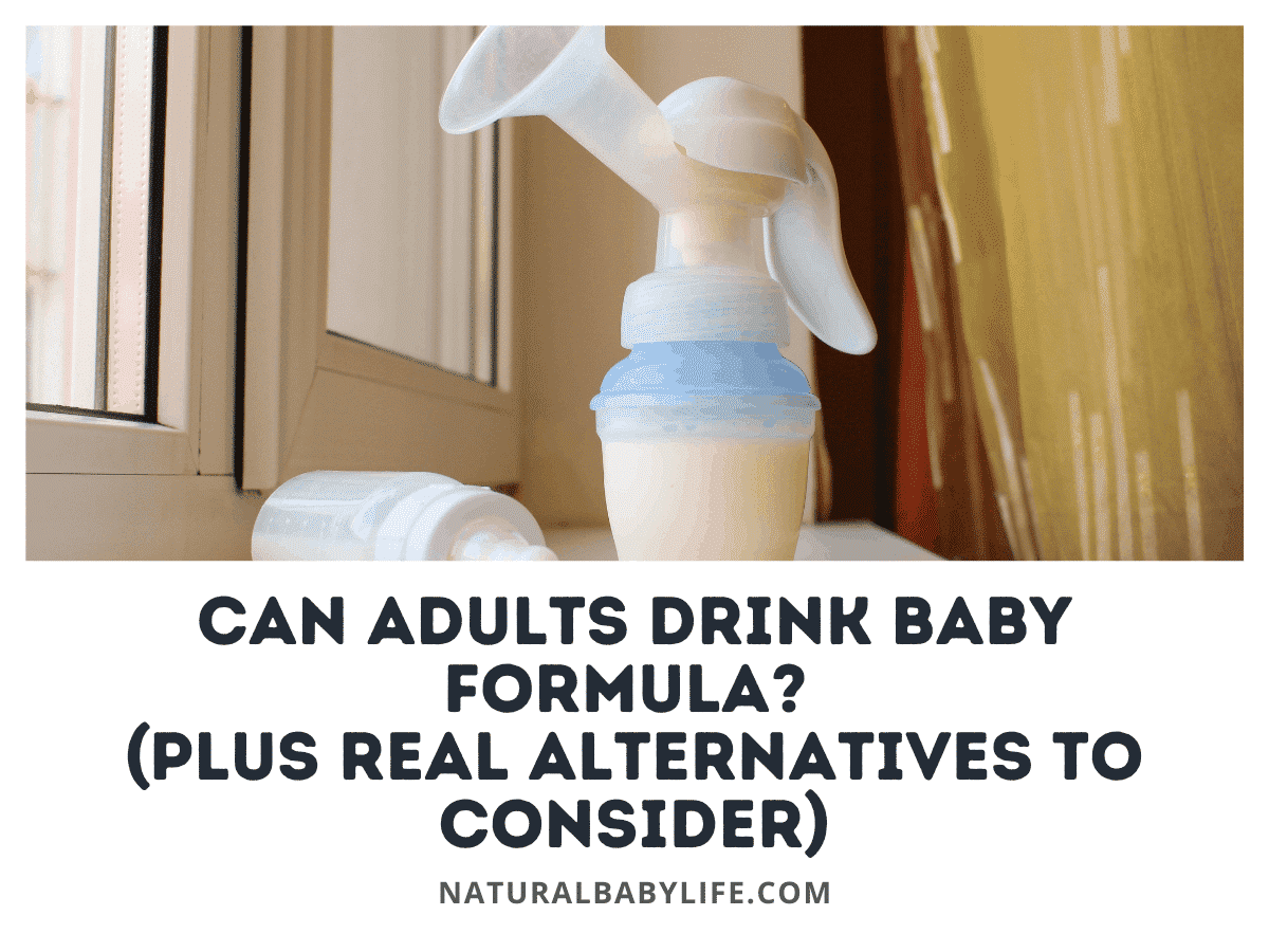Can Adults Drink Baby Formula?
