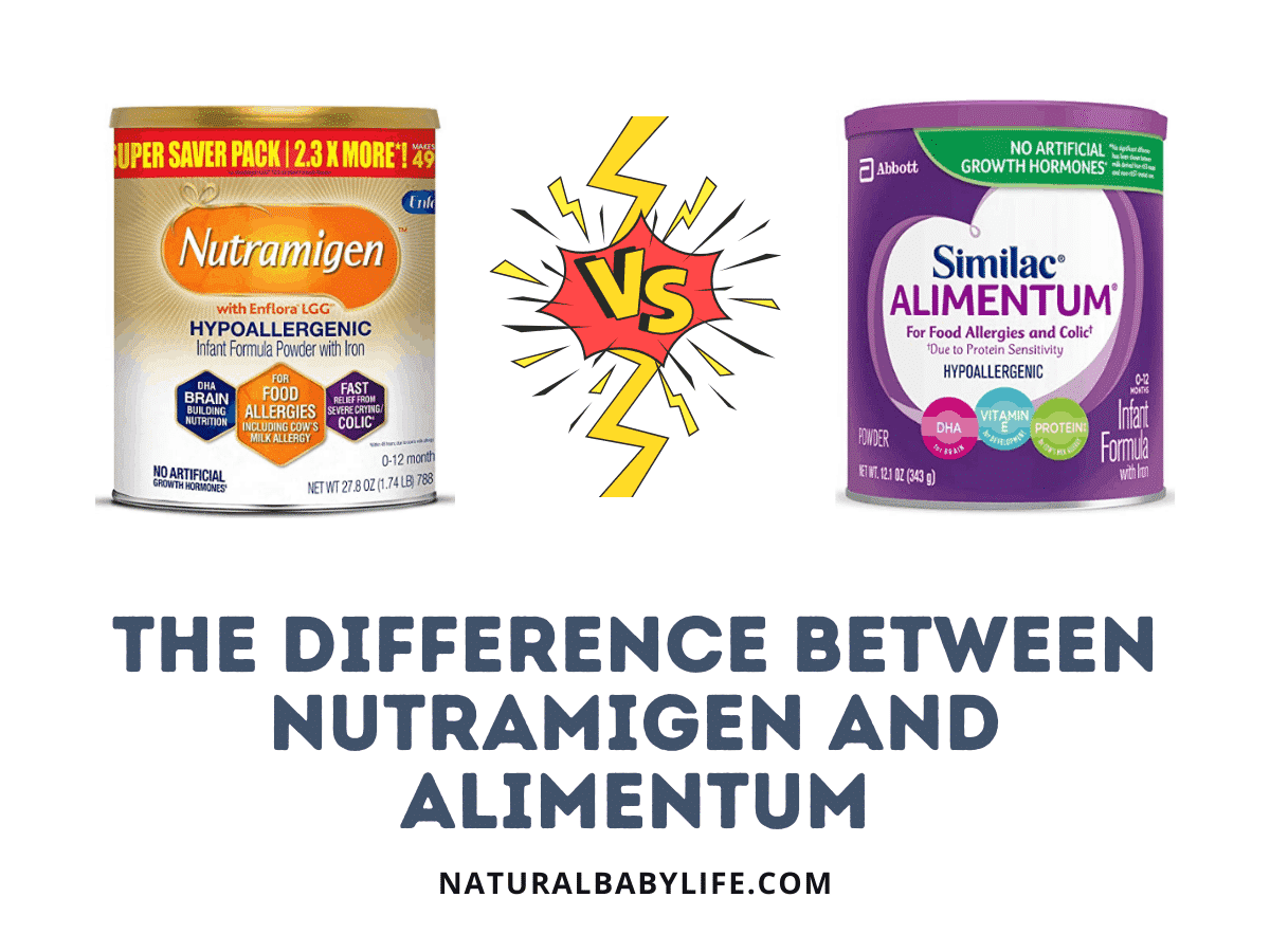 The Difference Between Nutramigen and Alimentum