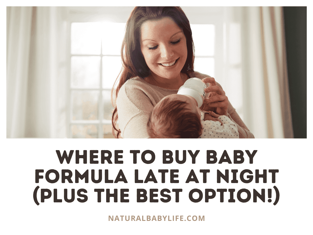 Where To Buy Baby Formula Late At Night