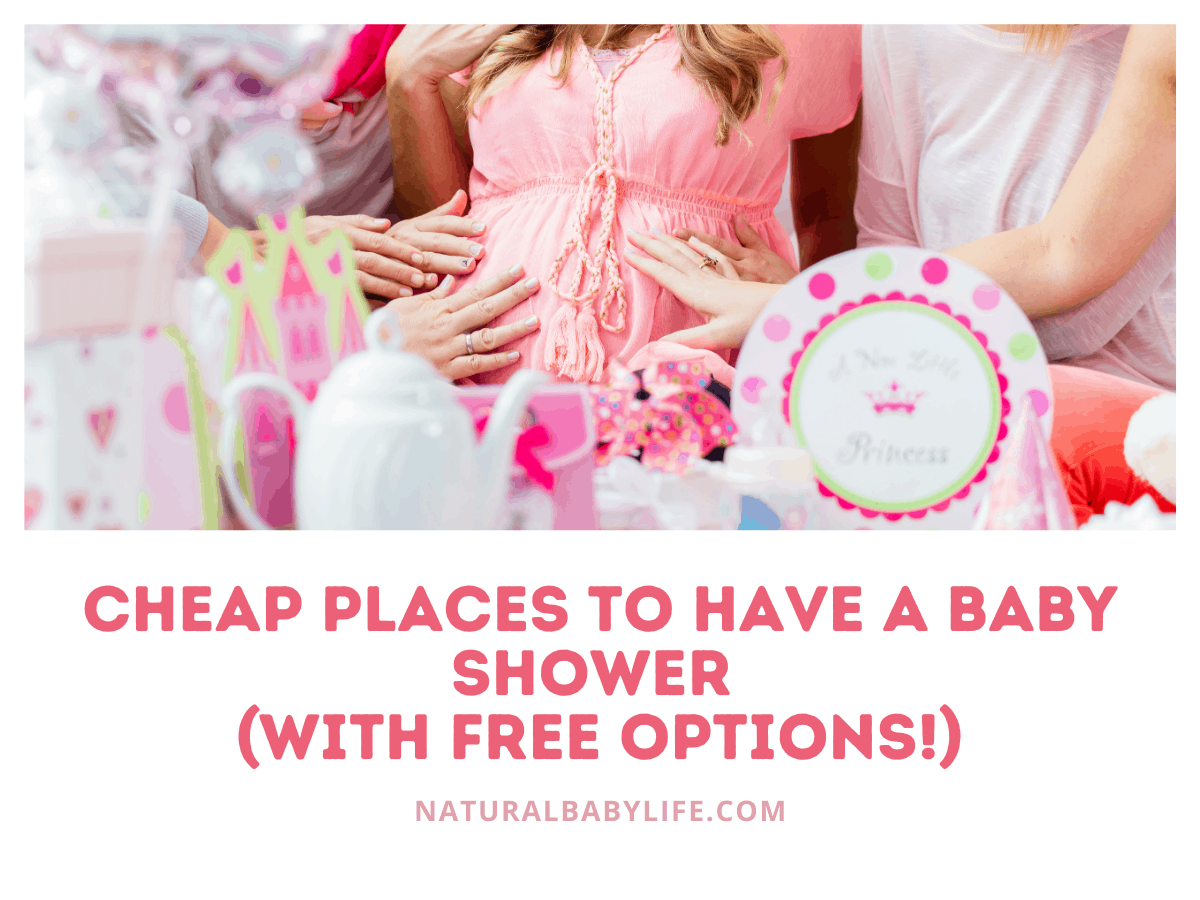 Cheap Places To Have a Baby Shower
