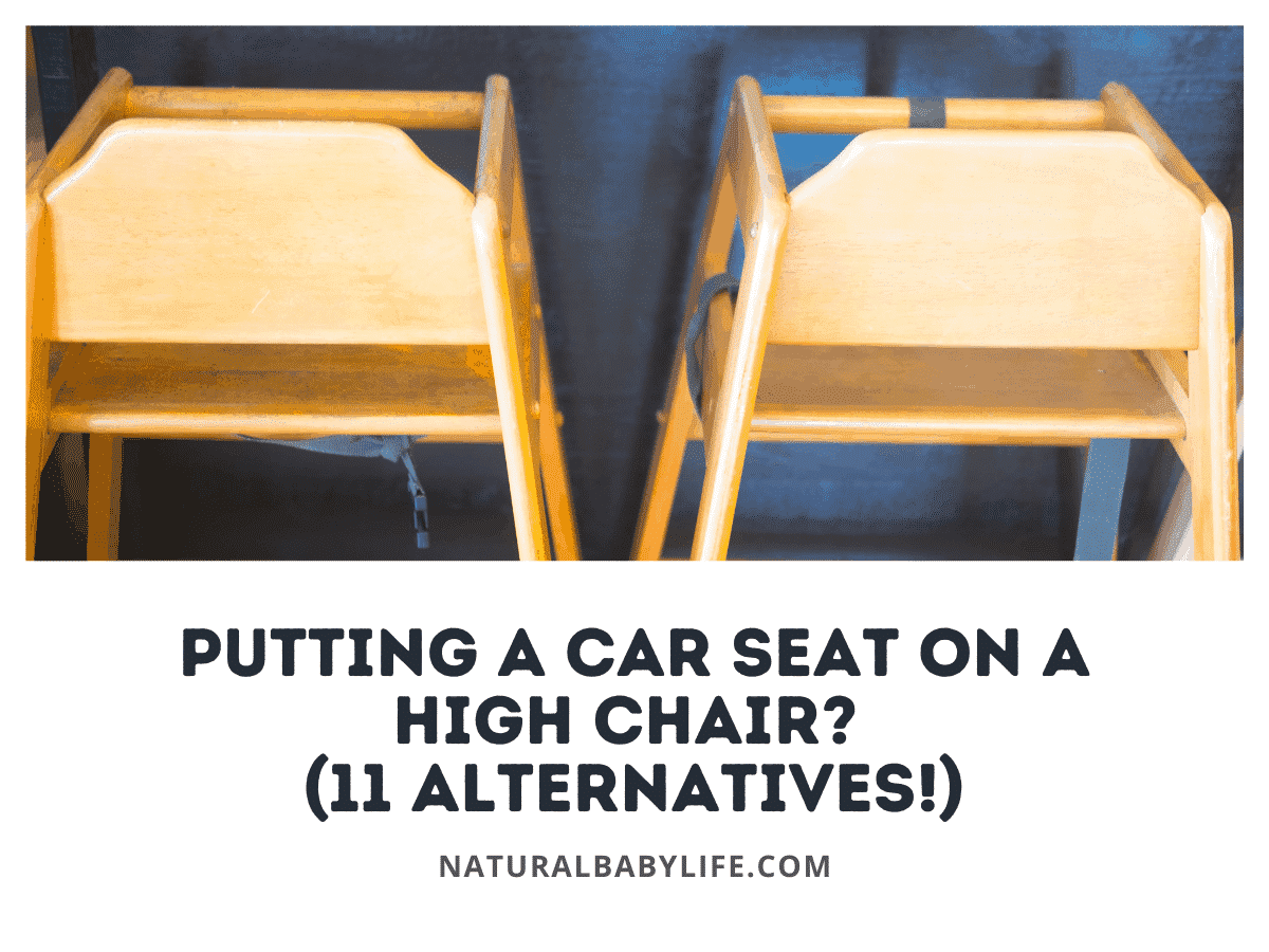 Putting A Car Seat On High Chair 11, Car Seat High Chair Restaurant