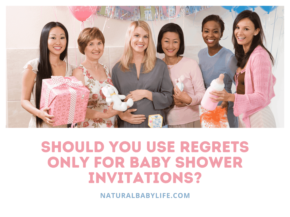 Should You Use Regrets Only for Baby Shower Invitations