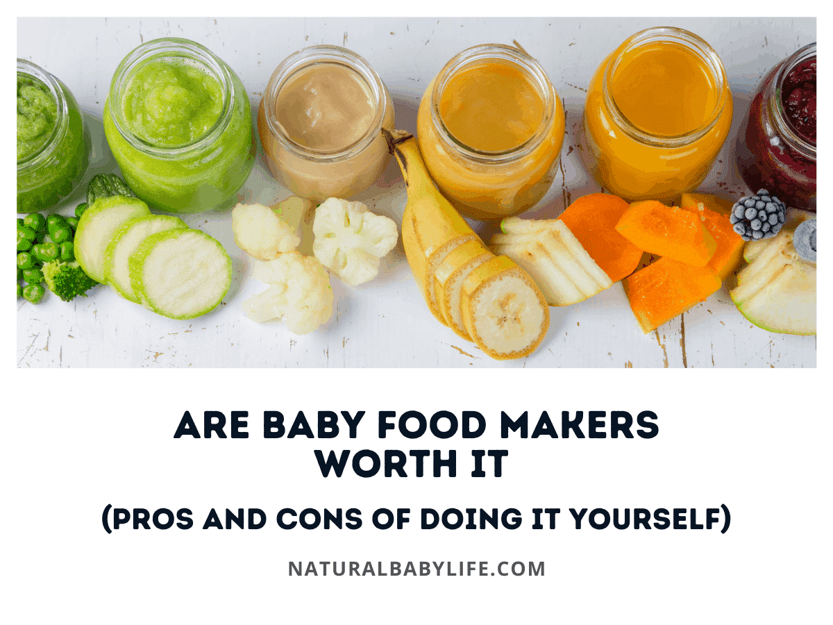 Are Baby Food Makers Worth It (Pros and Cons of Doing it Yourself)