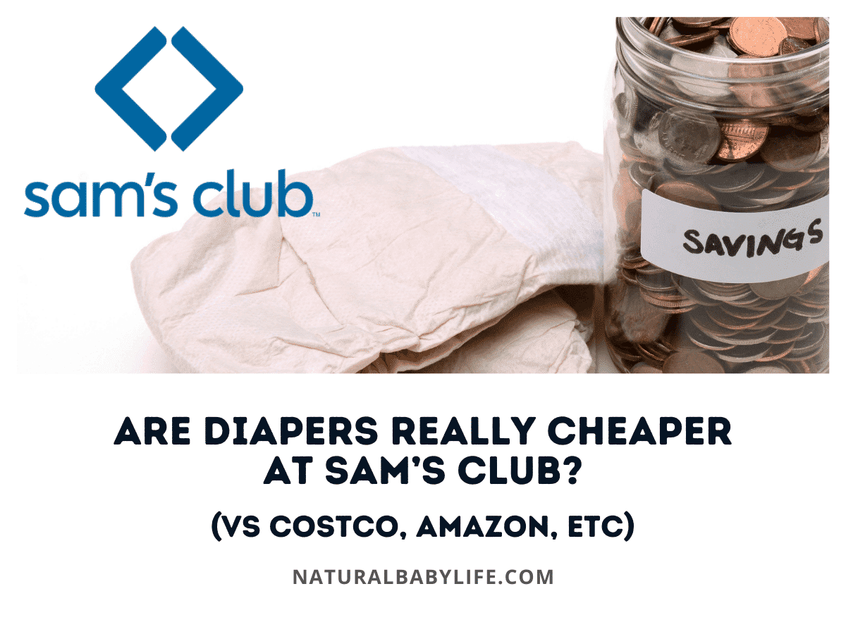 Are Diapers Really Cheaper at Sam’s Club? (VS Costco, Amazon, Etc)