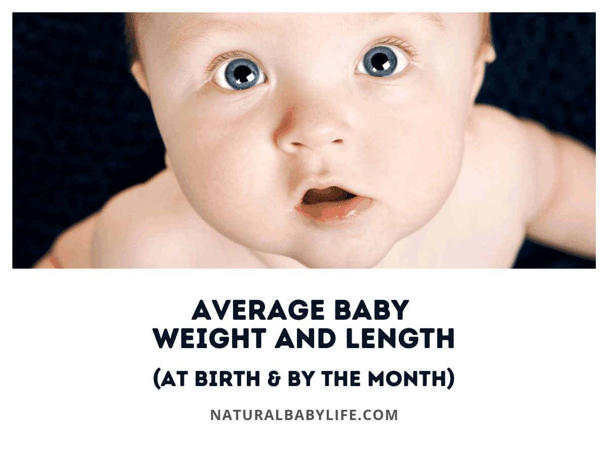 Average Baby Weight And Length (At Birth & By The Month)