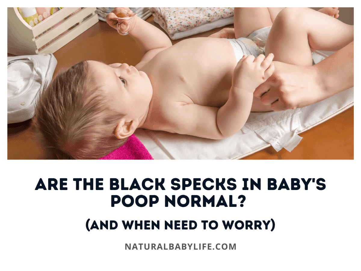 Are the Black Specks in Baby's Poop Normal? (And When Need to Worry)