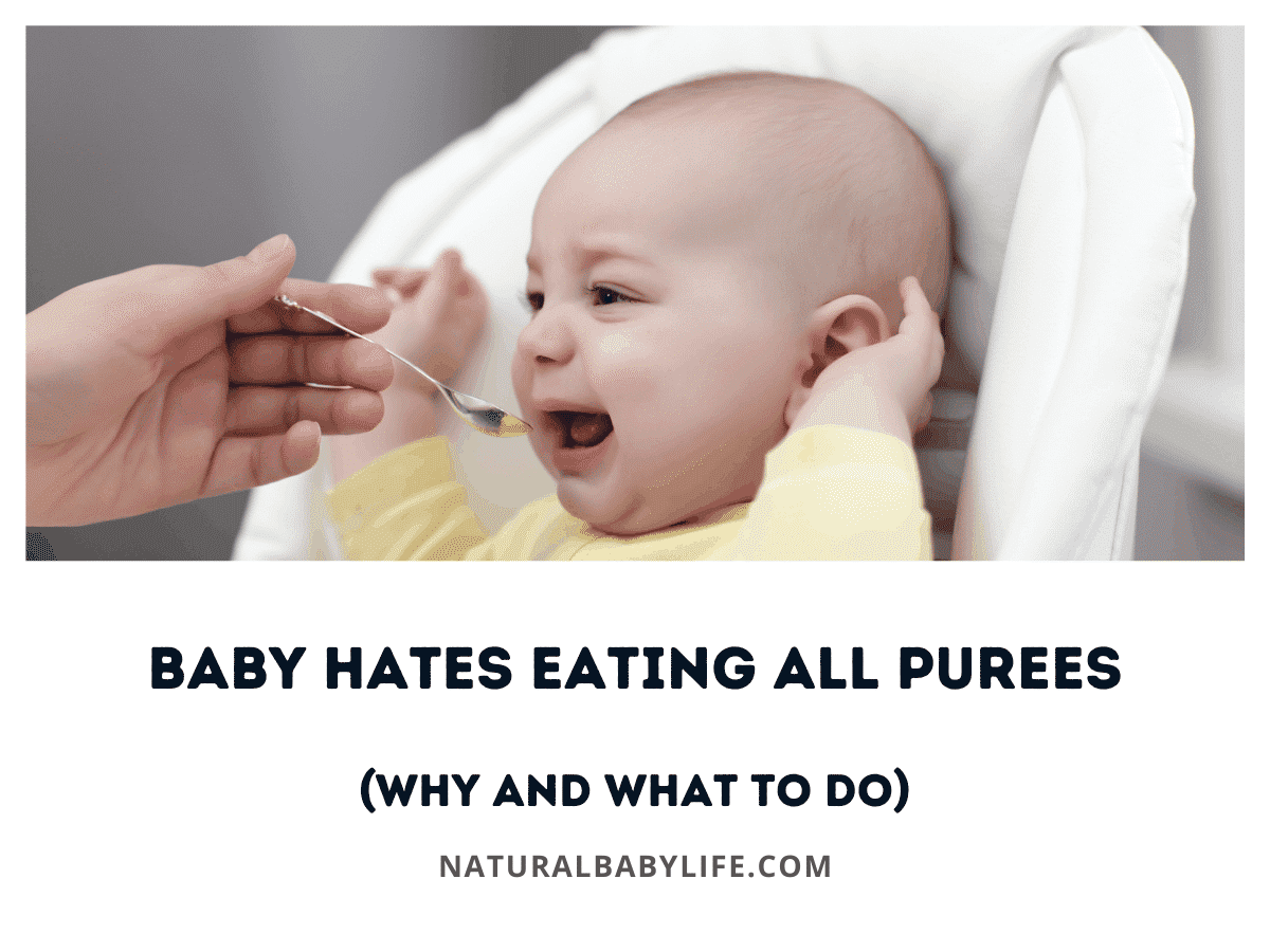 Baby Hates Eating All Purees (Why and What to Do)