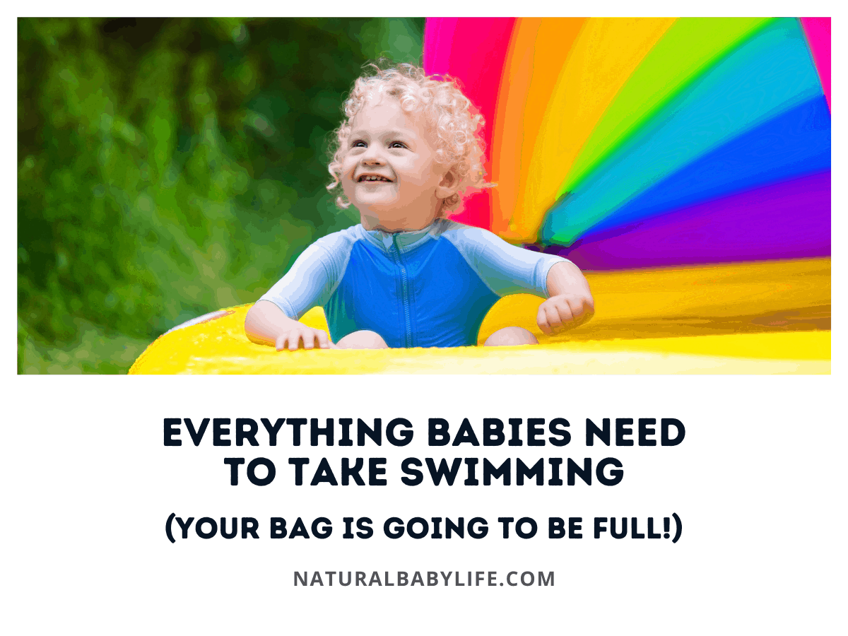 Everything Babies Need to Take Swimming (Your Bag Is Going to Be Full!)