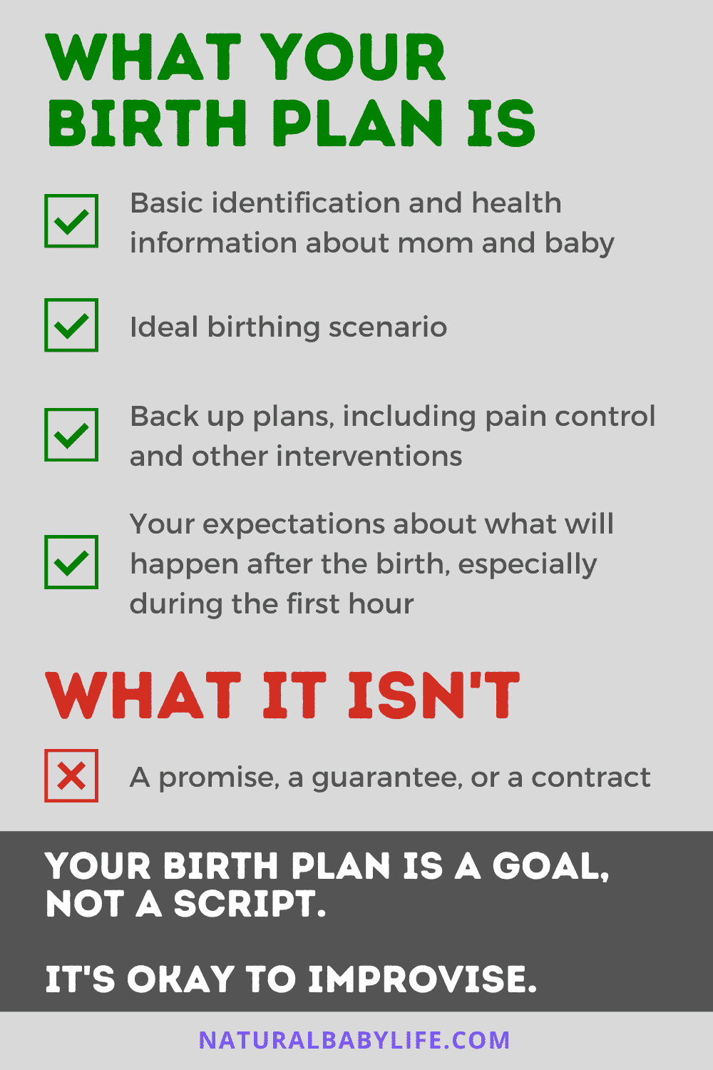 How To Write a Birth Plan (And Make Sure the Hospital Follows It)