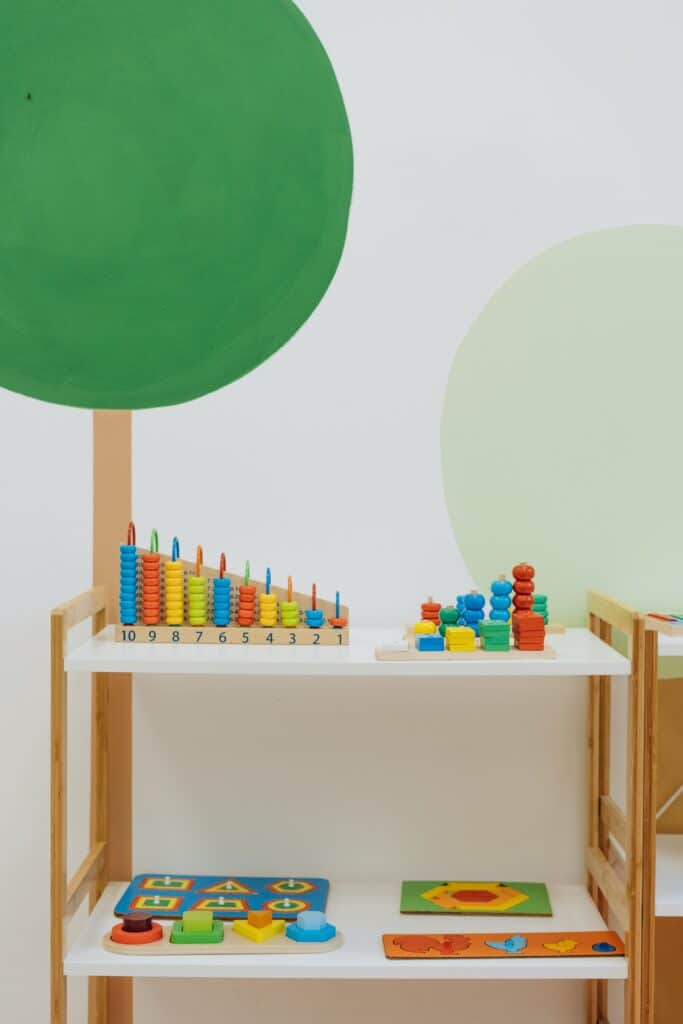 Daycare classroom with toys