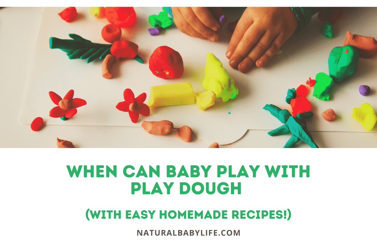 When Can Baby Play With Play Dough? (With easy homemade recipies)