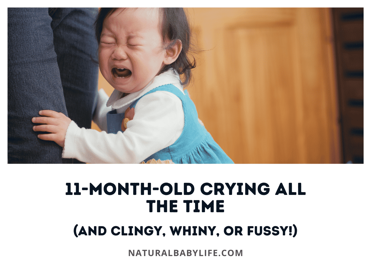 11 Month Old Crying All the Time (And Clingy, Whiny, or Fussy!)