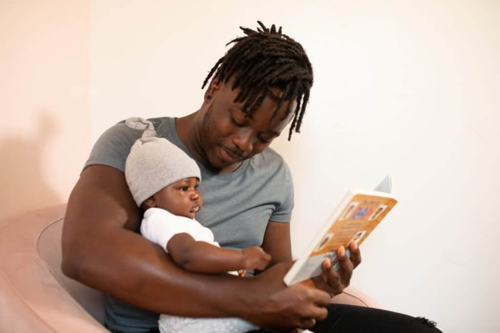 If your baby cries when dad holds her, they need more time together to promote the bond