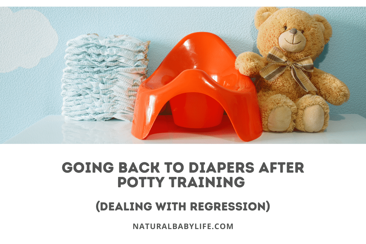 Going Back To Diapers After Potty Training?