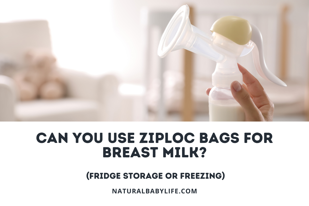 Can you use ziploc bags for breast milk?