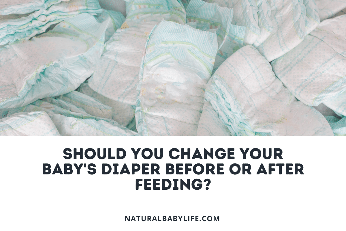 Should You Change Your Baby's Diaper Before or After Feeding?