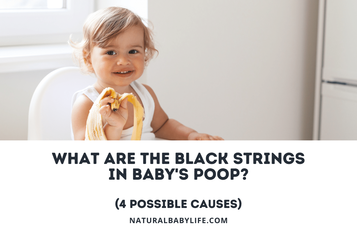 What Are the Black Strings in Baby's Poop? (4 Possible Causes)