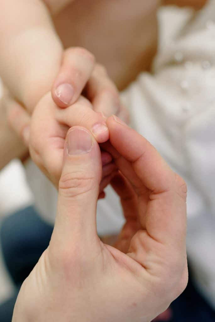 Many parents have accidentally clipped baby's finger while trimming their nails